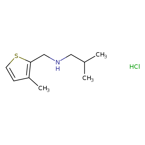 2-Methyl-n-[(3-methyl-2-thienyl)methyl]-1-propanamine hydrochloride