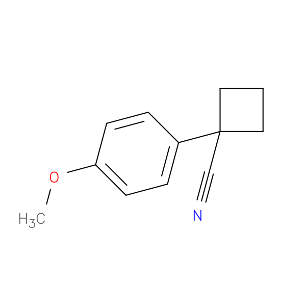 1-(4-Methoxyphenyl)cyclobutanecarbonitrile
