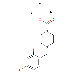 1-BOC-4-(2,4-difluorobenzyl)piperazine