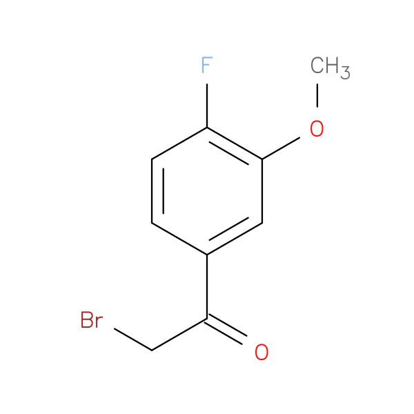 2-Bromo-1-(4-fluoro-3-methoxyphenyl)ethanone