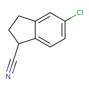 1H-Indene-1-carbonitrile, 5-chloro-2,3-dihydro-