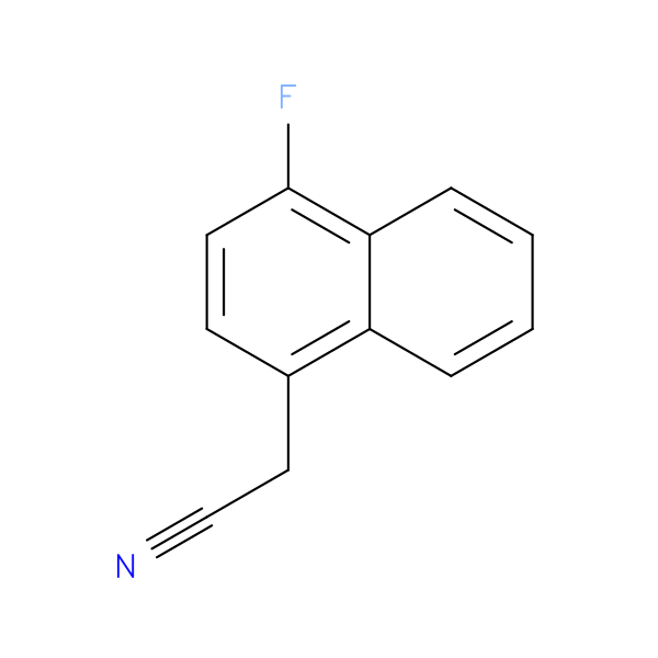 2-(4-Fluoronaphthalen-1-yl)acetonitrile