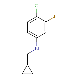 4-Chloro-n-(cyclopropylmethyl)-3-fluoroaniline