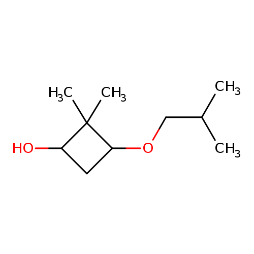 2,2-dimethyl-3-(2-methylpropoxy)cyclobutan-1-ol