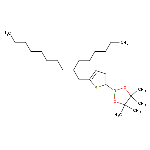 2-[5-(2-hexyldecyl)-2-thienyl]-4,4,5,5-tetramethyl-1,3,2-dioxaborolane
