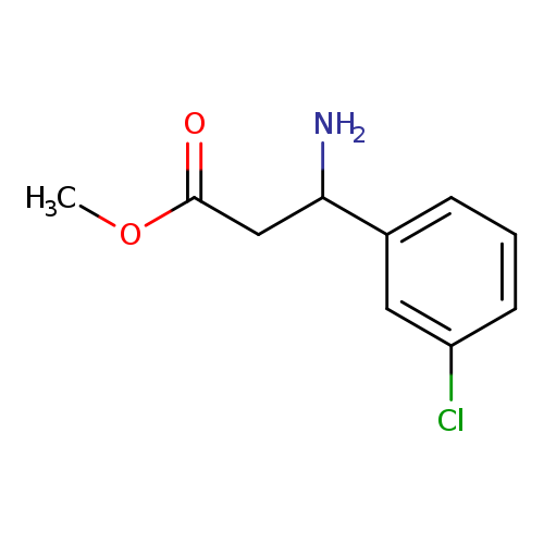 Methyl b-amino-3-chloro-benzenepropanoate HCl