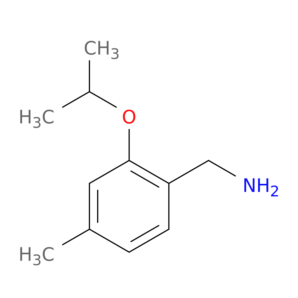 [4-methyl-2-(propan-2-yloxy)phenyl]methanamine