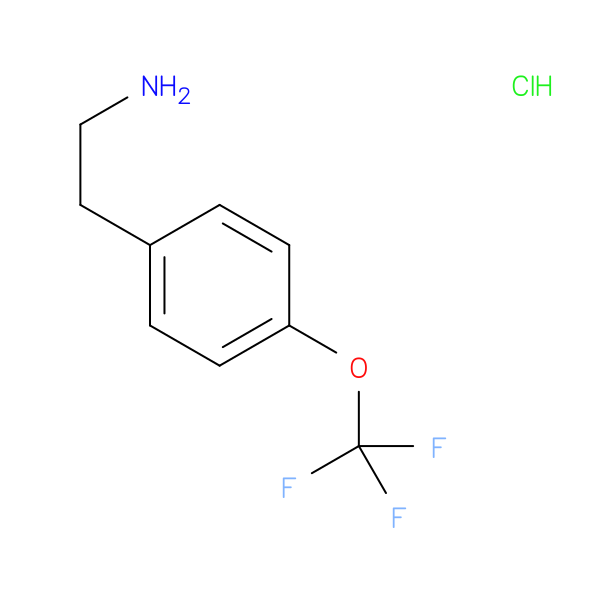 2-[4-(trifluoromethoxy)phenyl]ethan-1-amine hydrochloride
