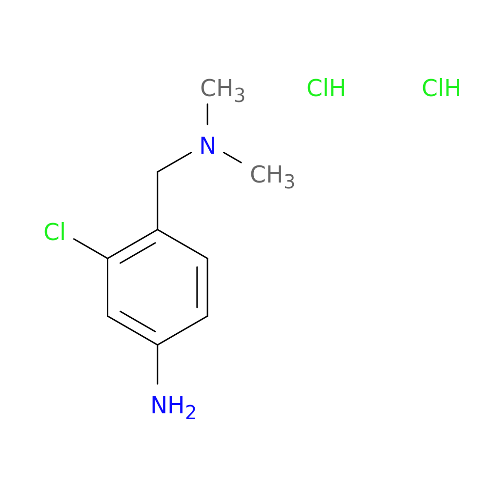 3-chloro-4-[(dimethylamino)methyl]aniline dihydrochloride