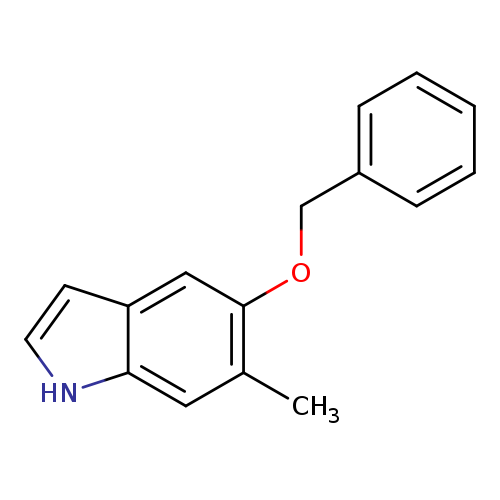 5-BENZYLOXY-6-METHYL INDOLE
