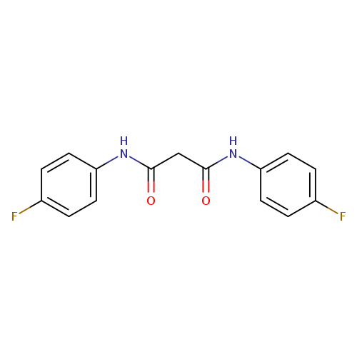 Propanediamide, N1,N3-bis(4-fluorophenyl)-
