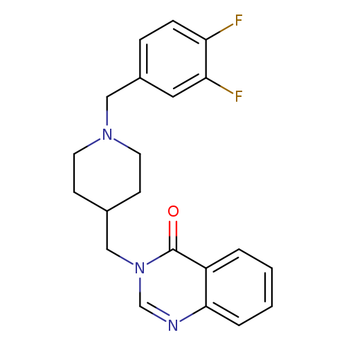 3-({1-[(3,4-difluorophenyl)methyl]piperidin-4-yl}methyl)-3,4-dihydroquinazolin-4-one