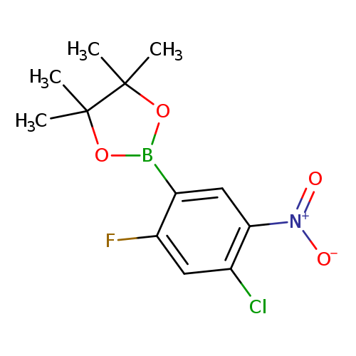 2-(4-Chloro-2-fluoro-5-nitrophenyl)-4,4,5,5-tetramethyl-1,3,2-dioxaborolane