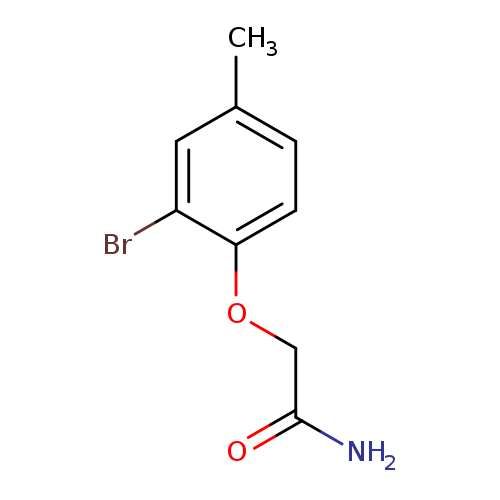 2-(2-Bromo-4-methylphenoxy)acetamide