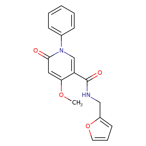 N-[(furan-2-yl)methyl]-4-methoxy-6-oxo-1-phenyl-1,6-dihydropyridine-3-carboxamide
