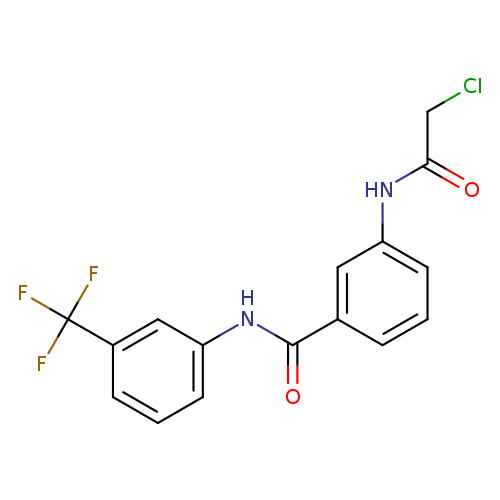 3-(2-CHLORO-ACETYLAMINO)-N-(3-TRIFLUOROMETHYL-PHENYL)-BENZAMIDE