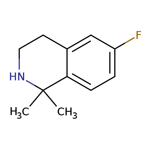 6-fluoro-1,1-dimethyl-1,2,3,4-tetrahydroisoquinoline