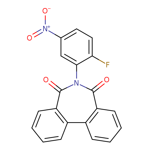 9-(2-fluoro-5-nitrophenyl)-9-azatricyclo[9.4.0.0^{2,7}]pentadeca-1(11),2(7),3,5,12,14-hexaene-8,10-dione