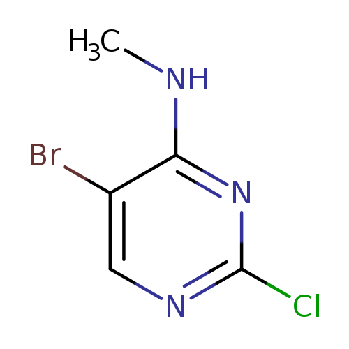 (5-bromo-2-chloro-pyrimidin-4-yl)-methyl-amine
