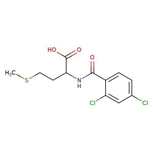 2-[(2,4-DICHLOROBENZOYL)AMINO]-4-(METHYLTHIO)BUTANOIC ACID