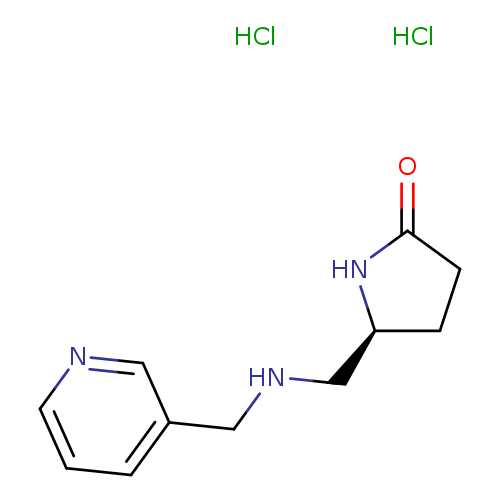 (5S)-5-{[(3-pyridinylmethyl)amino]methyl}-2-pyrrolidinone dihydrochloride