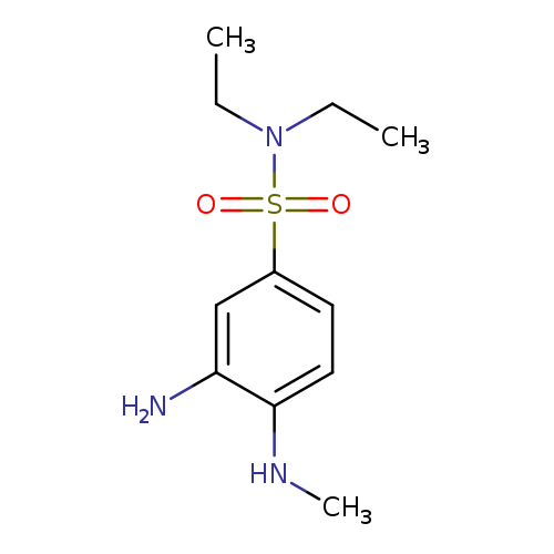 3-AMINO-N,N-DIETHYL-4-(METHYLAMINO)BENZENESULFONAMIDE