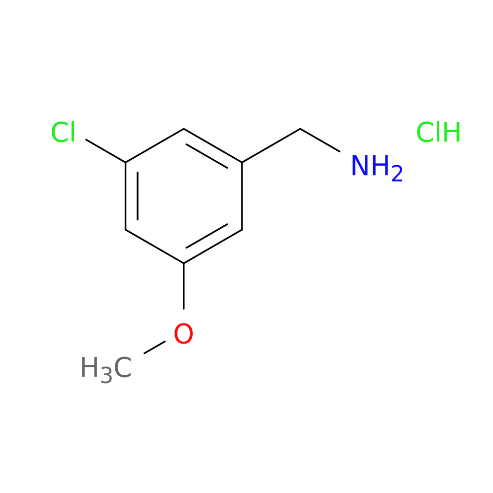 1-(3-chloro-5-methoxyphenyl)methanamine hydrochloride