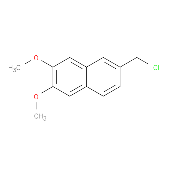 6-(chloromethyl)-2,3-dimethoxynaphthalene