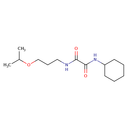 N'-cyclohexyl-N-[3-(propan-2-yloxy)propyl]ethanediamide