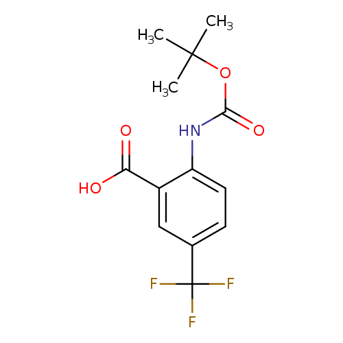 Benzoic acid, 2-[[(1,1-dimethylethoxy)carbonyl]amino]-5-(trifluoromethyl)-
