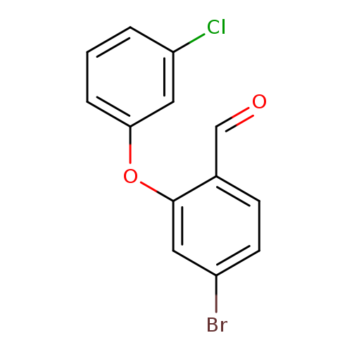 4-bromo-2-(3-chlorophenoxy)benzaldehyde
