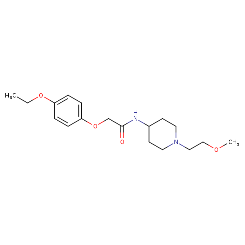 2-(4-ethoxyphenoxy)-N-[1-(2-methoxyethyl)piperidin-4-yl]acetamide