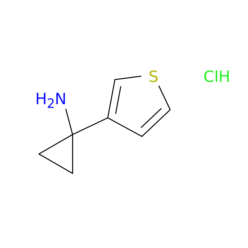 [1-(3-Thienyl)cyclopropyl]amine hydrochloride