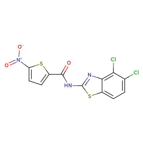 N-(4,5-dichloro-1,3-benzothiazol-2-yl)-5-nitrothiophene-2-carboxamide
