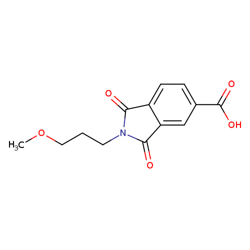 2-(3-Methoxypropyl)-1,3-dioxoisoindoline-5-carboxylic acid