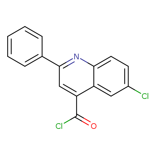 6-Chloro-2-phenylquinoline-4-carbonyl chloride