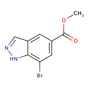 Methyl 7-bromo-1H-indazole-5-carboxylate