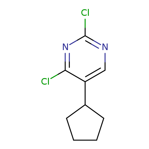 2,4-dichloro-5-cyclopentylpyrimidine