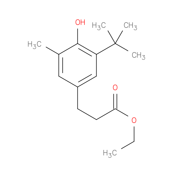 ethyl (3-(3-tert-butyl)-4-hydroxy-5-methylphenyl)propanoate