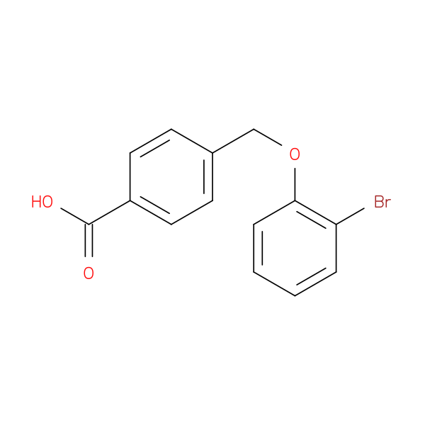 4-((2-Bromophenoxy)methyl)benzoic acid