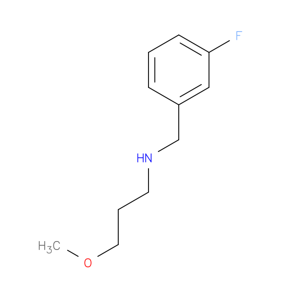 [(3-Fluorophenyl)methyl](3-methoxypropyl)amine