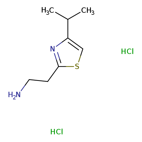 [2-(4-Isopropyl-1,3-thiazol-2-yl)ethyl]amine dihydrochloride