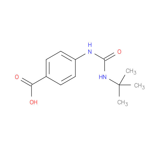 4-(3-(tert-butyl)ureido)benzoic acid