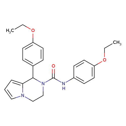 N,1-bis(4-ethoxyphenyl)-1H,2H,3H,4H-pyrrolo[1,2-a]pyrazine-2-carboxamide