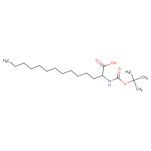 Tetradecanoic acid, 2-[[(1,1-dimethylethoxy)carbonyl]amino]-