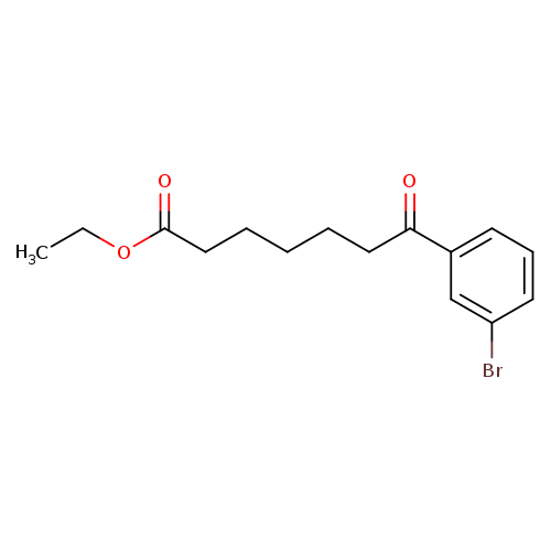 Ethyl 7-(3-bromophenyl)-7-oxoheptanoate