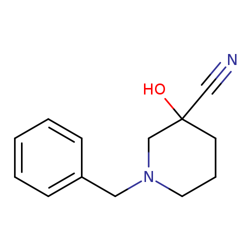 1-Benzyl-3-hydroxypiperidine-3-carbonitrile