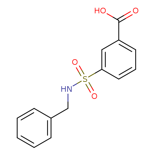 3-Benzylsulfamoyl-benzoic acid