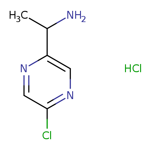 1-(5-chloropyrazin-2-yl)ethan-1-amine hydrochloride