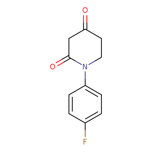 1-(4-fluorophenyl)piperidine-2,4-dione